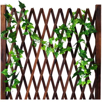 1 adet Yapay Dekorasyon Yeşil Yaprak Garland Bitkiler Ivy Vine Yeşillik Düğün Ev Dekorasyon Parti Dekor Yapay Bitkiler
