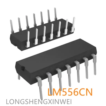 1 ADET Yeni LM556CN LM556 Doğrudan Fiş DIP-14 Entegre Devre IC Çip Zamanlayıcı / Osilatör