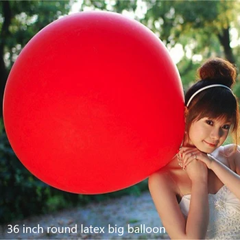 10 adet 36 İnç Lateks Kalınlaşmak Büyük Balon Mutlu Doğum Günü Balonlar Düğün Doğum Günü Balonlar Parti Süslemeleri Çocuklar Yetişkinler İçin