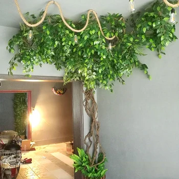 12 adet / grup Plastik Ağaç Yapay Ficus Yaprak Ginkgo Biloba Dalları Açık El Yapımı Yapraklar DIY Parti ev ofis dekorasyonu