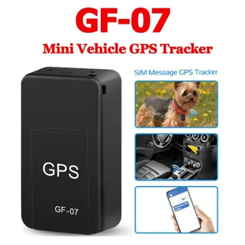 2022 Mini GSM GPRS Araç GPS İzci Manyetik Araç Kamyon GPS Bulucu Anti-kayıp Kayıt İzleme Cihazı Ses Kontrolü GF07