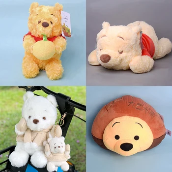 30/45cm Disney Winnie The Pooh peluş oyuncaklar Karikatür Sevimli Ayı Hayvanlar Peluş Anime Yumuşak Kawaii Dolması Bebek Hediye Çocuklar için
