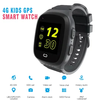 4G gps'li çocuk takip cihazı akıllı saatler WIFI SOS Görüntülü Görüşme Telefon İzle Saat İzleme Bebek Uzaktan İzleme çocuk Smartwatch