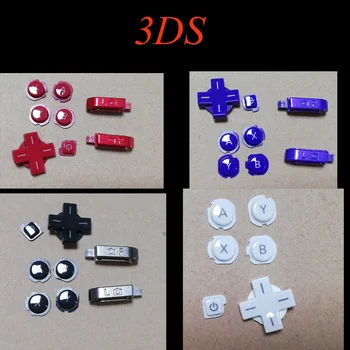 5 Renkler Orijinal ABXY Düğmeler D Pedleri Yön Tuşu Nintendo 3DS Denetleyici