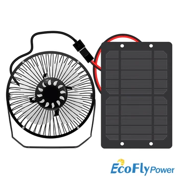 5W 10W Güneş USB Küçük Elektrikli Fan Voltaj Regülatörü Şarj Edilebilir Cep Telefonu Açık Su Geçirmez Taşınabilir Fan