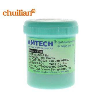 AMTECH NC-223-ASM 100g BGA PCB Akı Yapıştır No-Temiz Lehim SMD Lehim Pastası Akı Gres