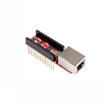 Arduino uyumlu Nano 3.0 RJ45 Web Sunucusu Modülü için ENC28J60 Ethernet Kalkanı V1.0