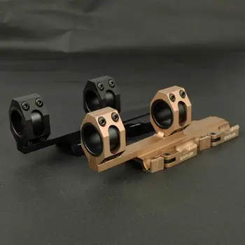 Avcılık QD Otomatik Hızlı Bırakma Tüfek Kapsam Dağı Yüzükler 30mm 25.4 mm Konsol 20mm Picatinny Weaver Rail Optik Taktik Yüzük