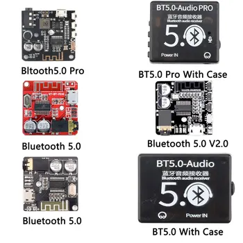 Bluetooth Ses Alıcı kurulu Bluetooth 4.1 BT5.0 Pro Amplifikatör MP3 Kayıpsız Dekoder Kablosuz Stereo Müzik Modülü İle Kılıf DIY
