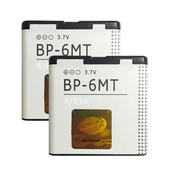 BP - 6MT 1050mAh nokia için pil N81 N82 N81-8G E51 E51i 6720 6720C BP 6MT cep telefonu Akümülatör Pil