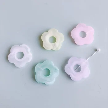 DIY Takı Aksesuarları Toptan Japon Tarzı Taze Buzlu Reçine Çiçek Aksesuarları Küpe Küpe Temel Malzemeler