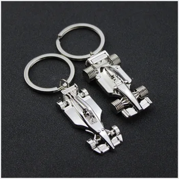 F1 Anahtarlık Yarış Etkinliği Hediye Kişilik Kolye Anahtar Toka Araba Anahtarlık erkek Takı anahtarlık Gümüş Renk llaveros Hediyeler