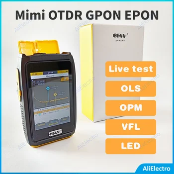 Fiber OTDR GPON EPON Aktif Fiber Test Canlı Sinyal Ölçümü Çok Fonksiyonlu OPM VFL OLS SC Konektörü Reflectometery