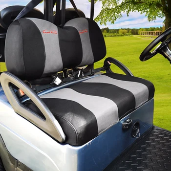 Golf Arabası Koltuk örtüsü Seti Club Car DS, Emsal ve Yamaha,Nefes Alabilen Yıkanabilir Polyester file kumaş için uygundur. Golf Arabanı yenile.