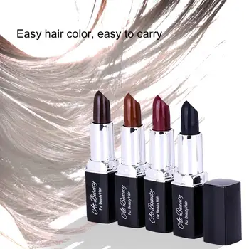 Hairware 3g Büyük Saç Rengi Değiştirmek Boya Sopa Güzellik Ürünleri Bıyık Rötuş Sopa Kök Kapsama Kız için