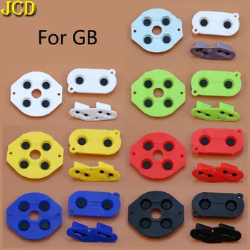 JCD 1 Takım Renkli Kauçuk İletken Düğmeler A-B D-pad GameBoy GB Silikon İletken Başlangıç Seçin Tuş Takımı