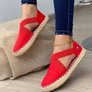 Kadın Rahat düz ayakkabı Rahat Yaz Sandalet Yeni Kadın Ayakkabı Açık Eğlence Nefes yürüyüş ayakkabısı Loafer'lar üzerinde Kayma