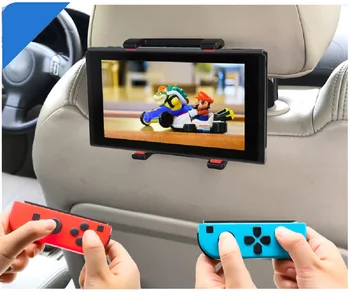 Kafalık Araba Standı Montaj Braketi Nintendo Anahtarı İçin Ayarlanabilir Tutucu Nintendo Anahtarı Konsolu için iPad Akıllı Telefon ve Tablet