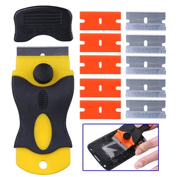 LOCA UV Tutkal Sökücü Kazıyıcı Bıçak Cep lcd telefon ekranı Kalıntı Yapıştırıcı Temizleme onarım aletleri seti Outillage