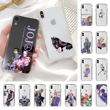 MaiYaCa Katil Kraliçe Yoshikage Kira Jojo Telefon Kılıfı için iPhone 11 12 13 mini pro XS MAX 8 7 6 6S Artı X 5S SE 2020 XR durumda