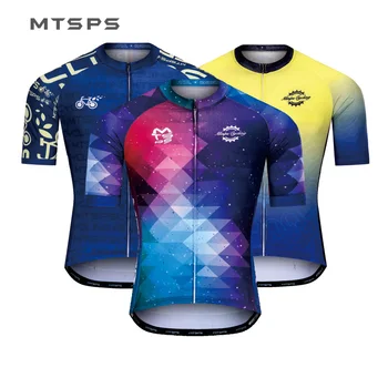 MTSPS Bisiklet Jersey Mtb bisikletçi giysisi Ciclismo Ropa-Maillot Yol Sürme Gömlek Bisiklet Cyclingwear