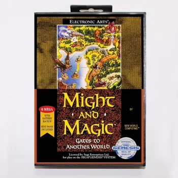Olabilir ve Sihirli II Kapıları Başka Bir Dünya Oyun Kartuşu 16 bitlik MD Oyun Kartı İçin Perakende Kutusu İle Sega Mega Sürücü Genesis