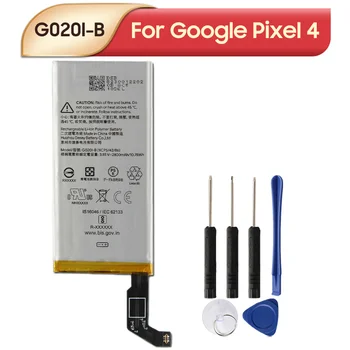 Orijinal Yedek Pil G020I-B Google Pixel4 Piksel 4 Telefon Piller 2800mAh