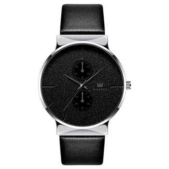 Quartz saat Erkekler için Retro Alaşım Deri Bilek Bantları Saat Kuvars Hediyeler Erkek Arkadaşı Kol Saati Vintage Arama Kol Saatleri Bilezikler