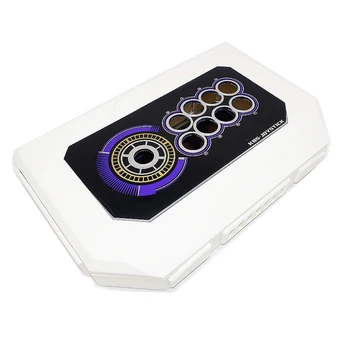 R3 R7 Mini Arcade Konsolu Oon Oyuncu Oyun ABS KUTUSU SANWA Joystick Düğmesi Kurulum Dolabı PC PS3 MAME Mücadele Rocker