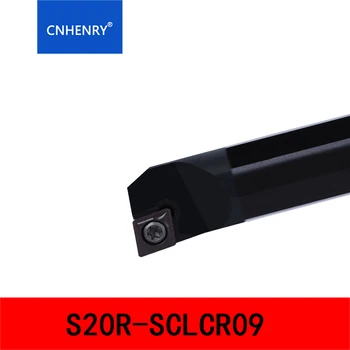 S16Q-SCLCR09 S20R-SCLCR09 95 Derece CNC torna tezgahı Aracı Torna Kesici Sıkıcı Bar İç Tutucu TCMT110204