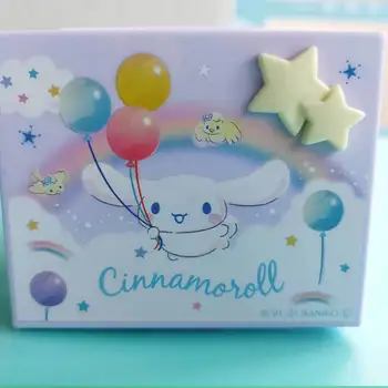 Sanrio Cinnamoroll Karikatür saklama kutusu Küçük Nesne saklama kutusu Kadın Kozmetik Takı Küpe Depolama Kız Sevimli saklama kutusu