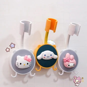 Sanrio Duş Başlığı Kuromi Cinnamoroll Hello Kitty My Melody Kawaii Karikatür çocuk duşu Kafa Banyo Aksesuarları