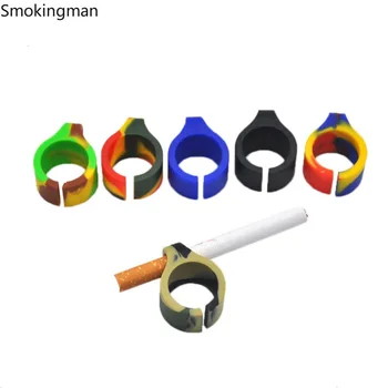 silikon halka boru silikon kamuflaj halka oyunu artefakt sigara tutucu boru bağlantı tutucu duman tutucu duman aksesuarları