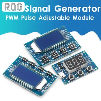 Sinyal Jeneratörü PWM Darbe Frekansı Görev Döngüsü Ayarlanabilir Modülü lcd ekran 1Hz-150Khz 3.3 V-30V PWM devre kartı modülü