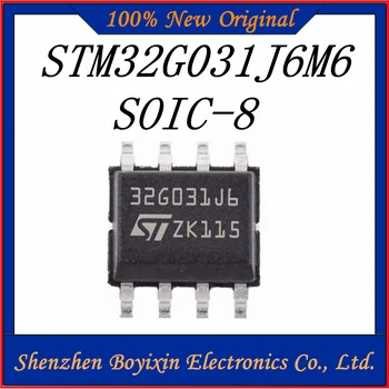 STM32G031J6M6 paketi SOIC-8 100 % yeni orijinal orijinal mikrodenetleyici (MCU/MPU/SOC) IC çip