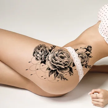 Su geçirmez Dövme Çıkartmalar DİY Vücut Sanatı Çıkartmalar Kroki Doğu Çin 3D Dövme Çıkartmalar Geçici Dövme Sahte Dövme Kadın için YENİ