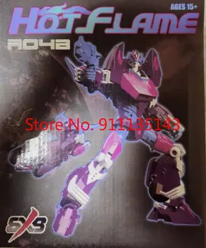 SXS Dönüşüm R-04A R04A Sıcak Rodimus IDW Anime Modu Aksiyon Figürü Robot Oyuncaklar