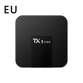 TX3 Mini akıllı TV Kutusu Android 8.1 S905W 1G 8G 2G 16G 4 K H. 265 2.4 G 5G wifi Set Top Box Medya oynatıcı