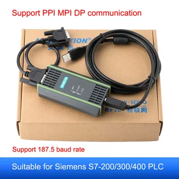 USB-MPI Programlama Kablosu 6ES7972-0CB20 USB MPI/DP/ÜFE Ağ Adaptörü Siemens S7-200/300 /400 PLC Sistemi