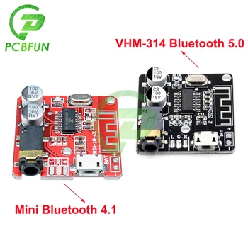 VHM-314 Mini MP3 Bluetooth 4.1 5.0 mikro usb devre Modülü 3.7 V 5V Kayıpsız Dekoder Stereo Kurulu araba hoparlörü Amplifikatör