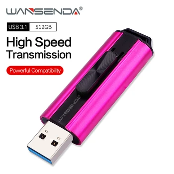 Wansenda USB bellek Sürücüler yüksek hızlı USB 3.0 Kalem sürücü 512 GB 256 GB 128 GB 64 GB 32 GB 16 GB Cle USB Pendrives Yaratıcı Bellek Sopa