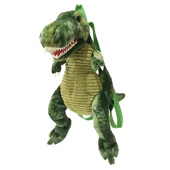 Yaratıcı 3D Dinozor Sırt Çantası Sevimli Hayvan Karikatür Peluş Sırt Çantası Dinozorlar Çanta Çocuk Çocuk Hediyeler için