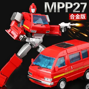 Yenı WeiJiang Dönüşüm MPP27 masterpiece MP27 Boy alaşım metal parça Oyuncak araba Robot Eylem şekilli kalıp Ücretsiz kargo