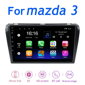 2 din Araba Radyo 2.5 D GPS Android 9.1 Multimedya Oynatıcı 9