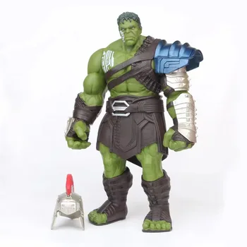 33 cm Hulk Thor 3 Ragnarok Eller Hareketli Savaş Çekiç Savaş Baltası Gladyatör BJD Hulk Eylem şekilli kalıp Oyuncak
