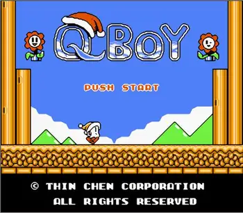 NES / FC Konsolu için Q Boy Oyun Kartuşu