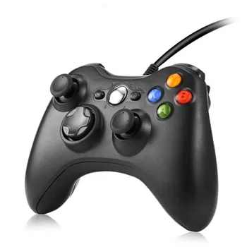 USB Kablolu Gamepad Xbox 360 Oyun Denetleyicisi İçin Microsoft PC Gamer için Android akıllı TV kutusu Joystick Oyun Pedi Xbox 360